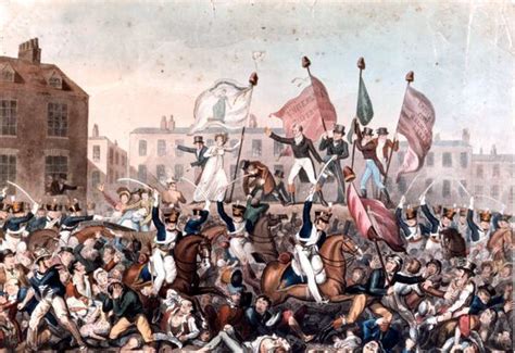 Peterloo- verilöylyn poliittinen ja sosiaalinen tausta 19. vuosisadan Englannissa